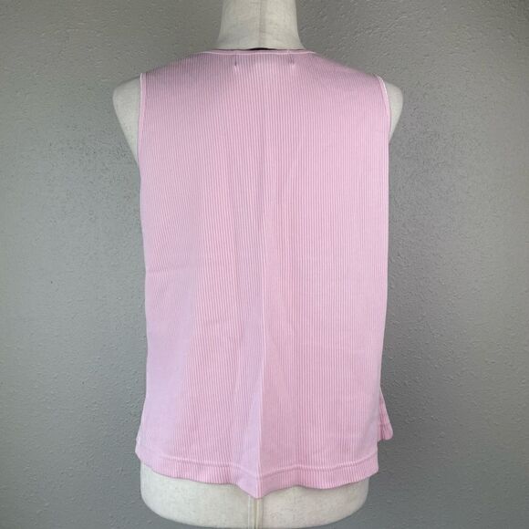 Real Comfort Pink Sleeveless Top Size M - Picture 4 of 5